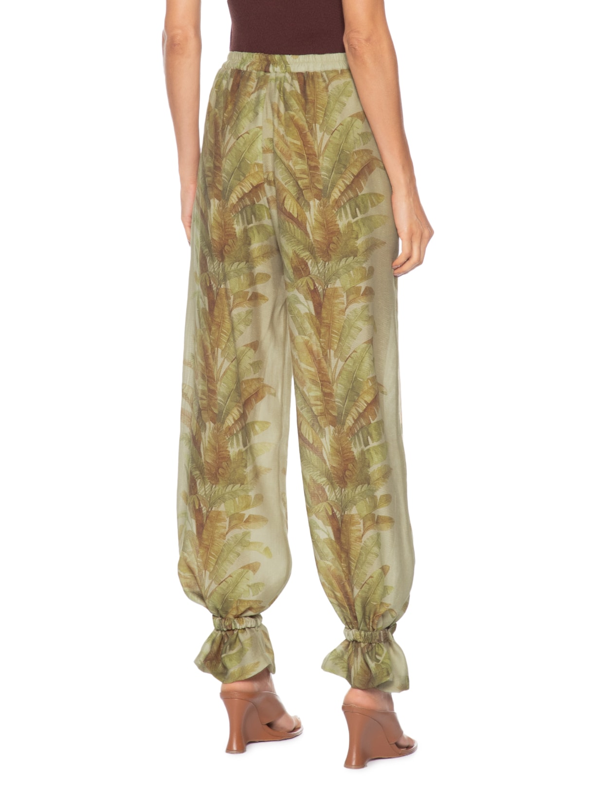 Calça Feminina Aura Foliar Verde Bo.bô