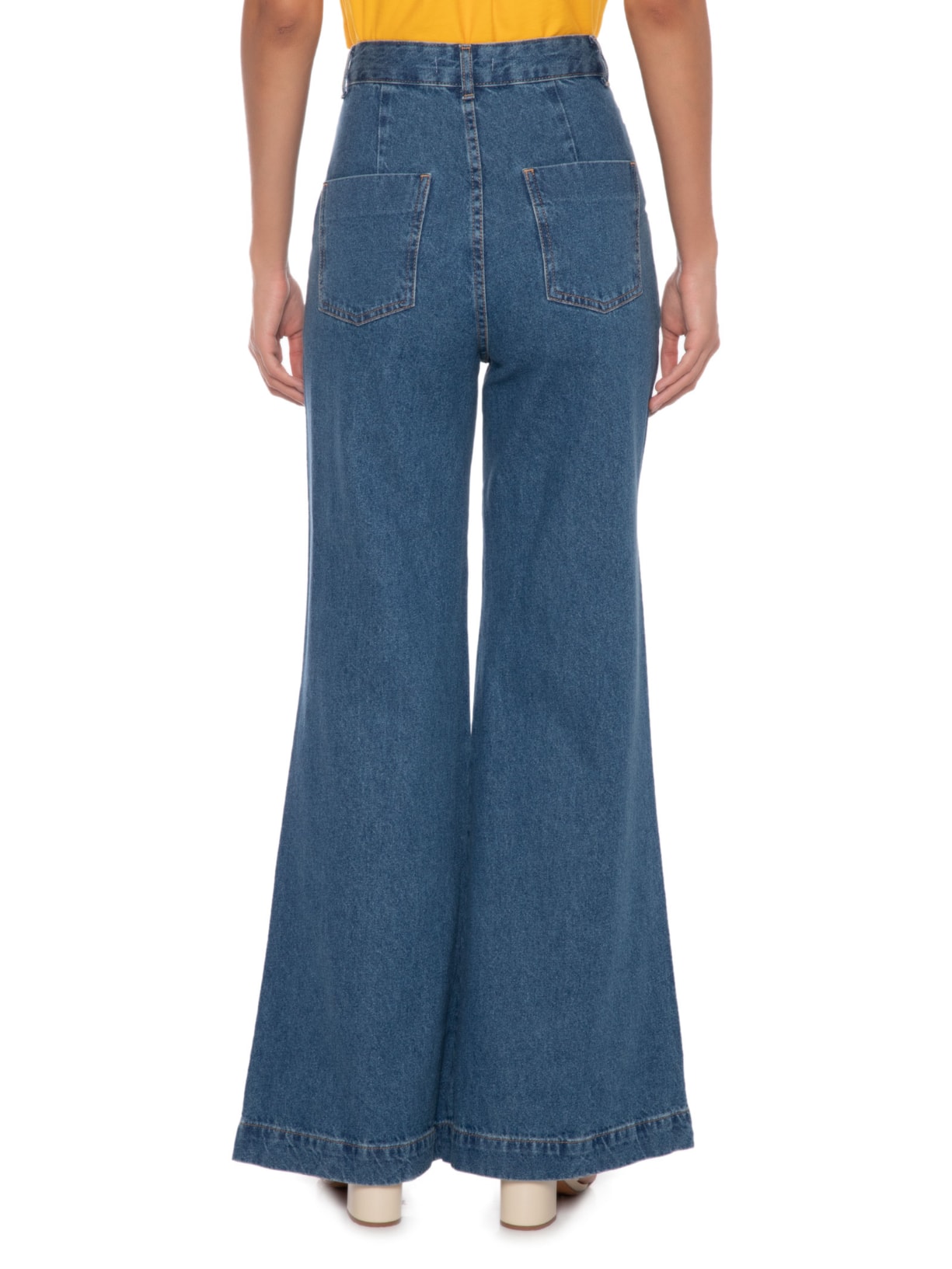 Calça Feminina Aveline Azul Carol Bassi