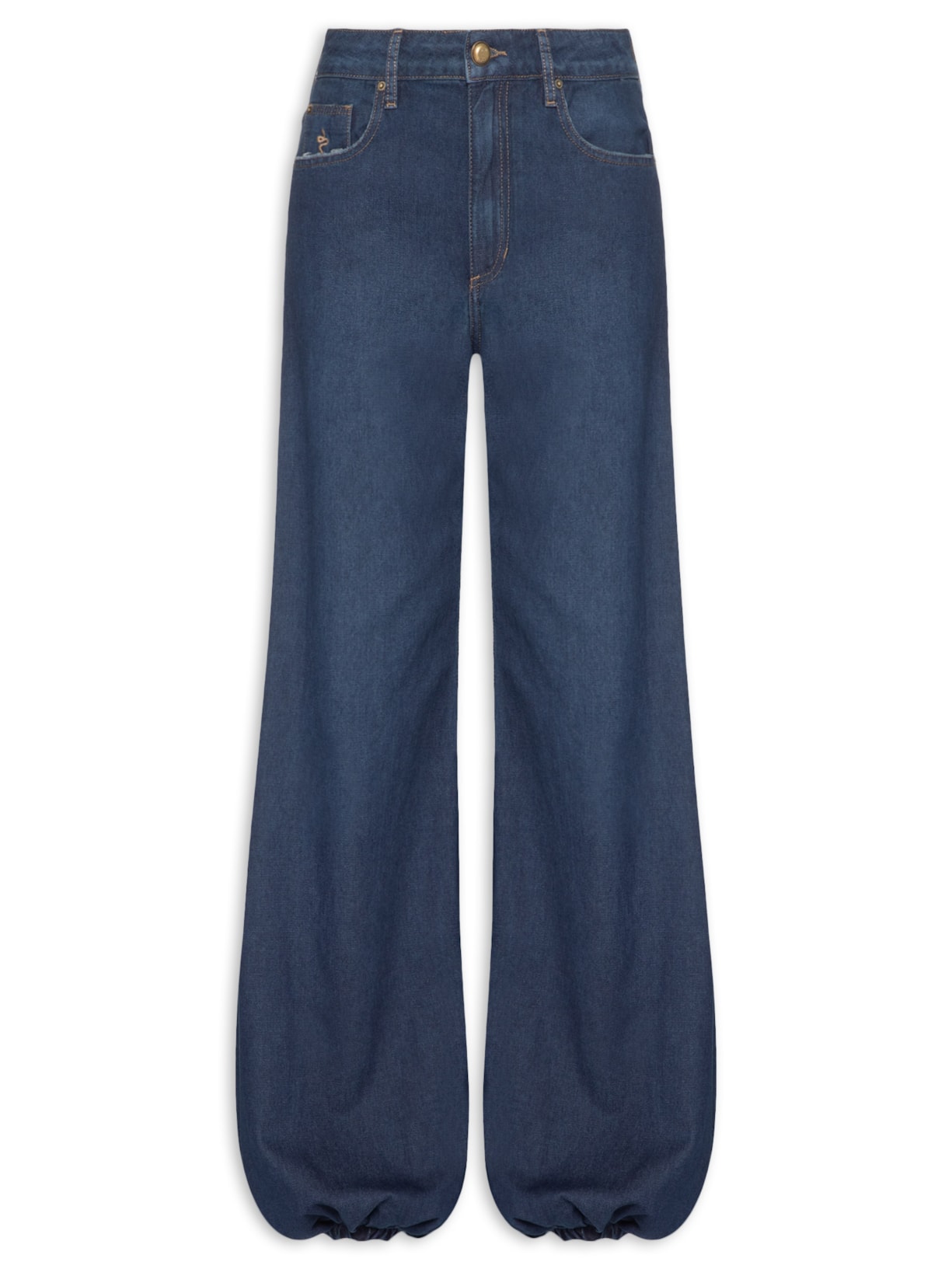 Calça Feminina Ayla Blue Denim Azul Bo.bô