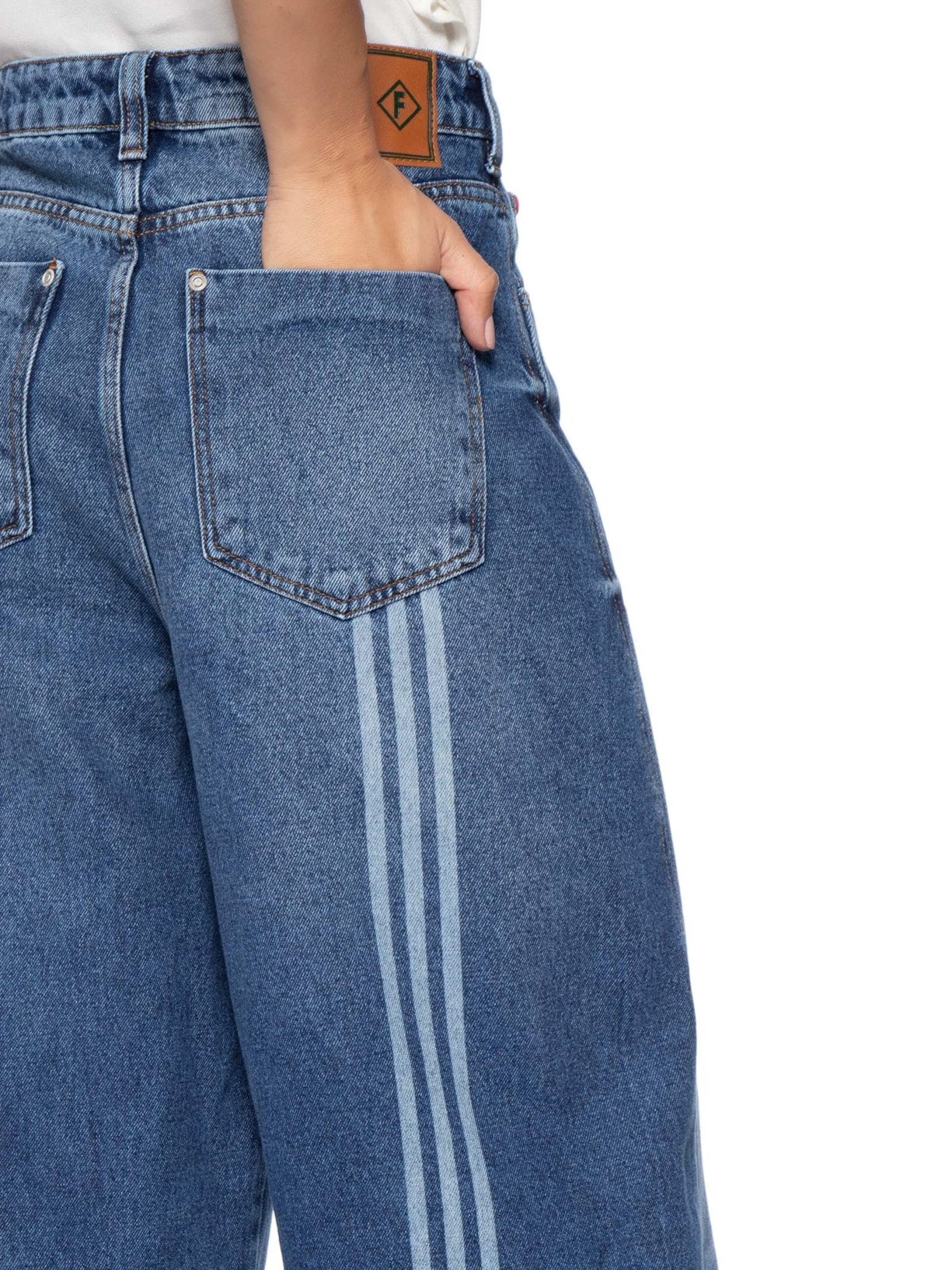 Calça Feminina  Azul Forum + Adidas