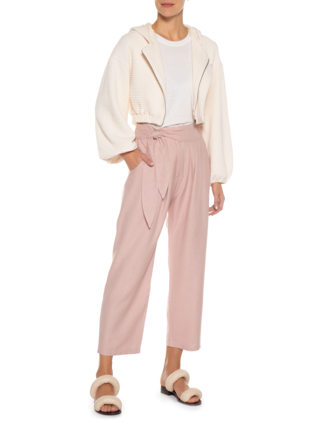 Calça Feminina Azurita Rosa A.niemeyer