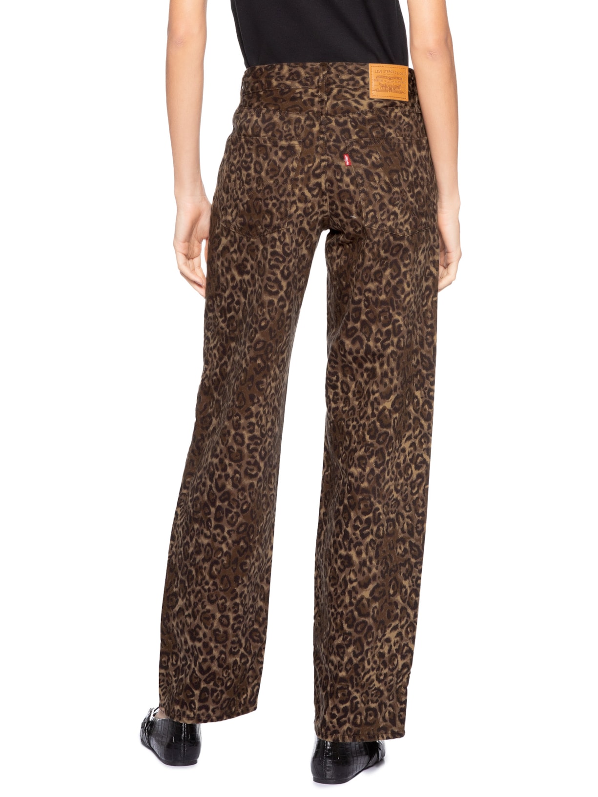 Calça Feminina Baggy Dad Marrom Levi's