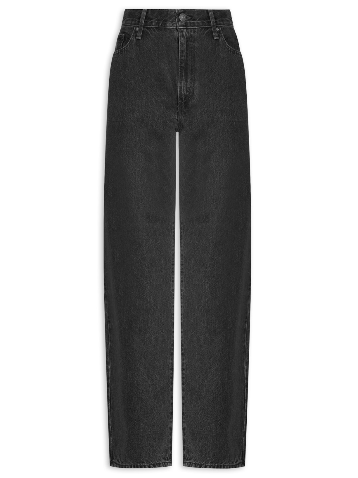 Calça Feminina Baggy Dad - Preto