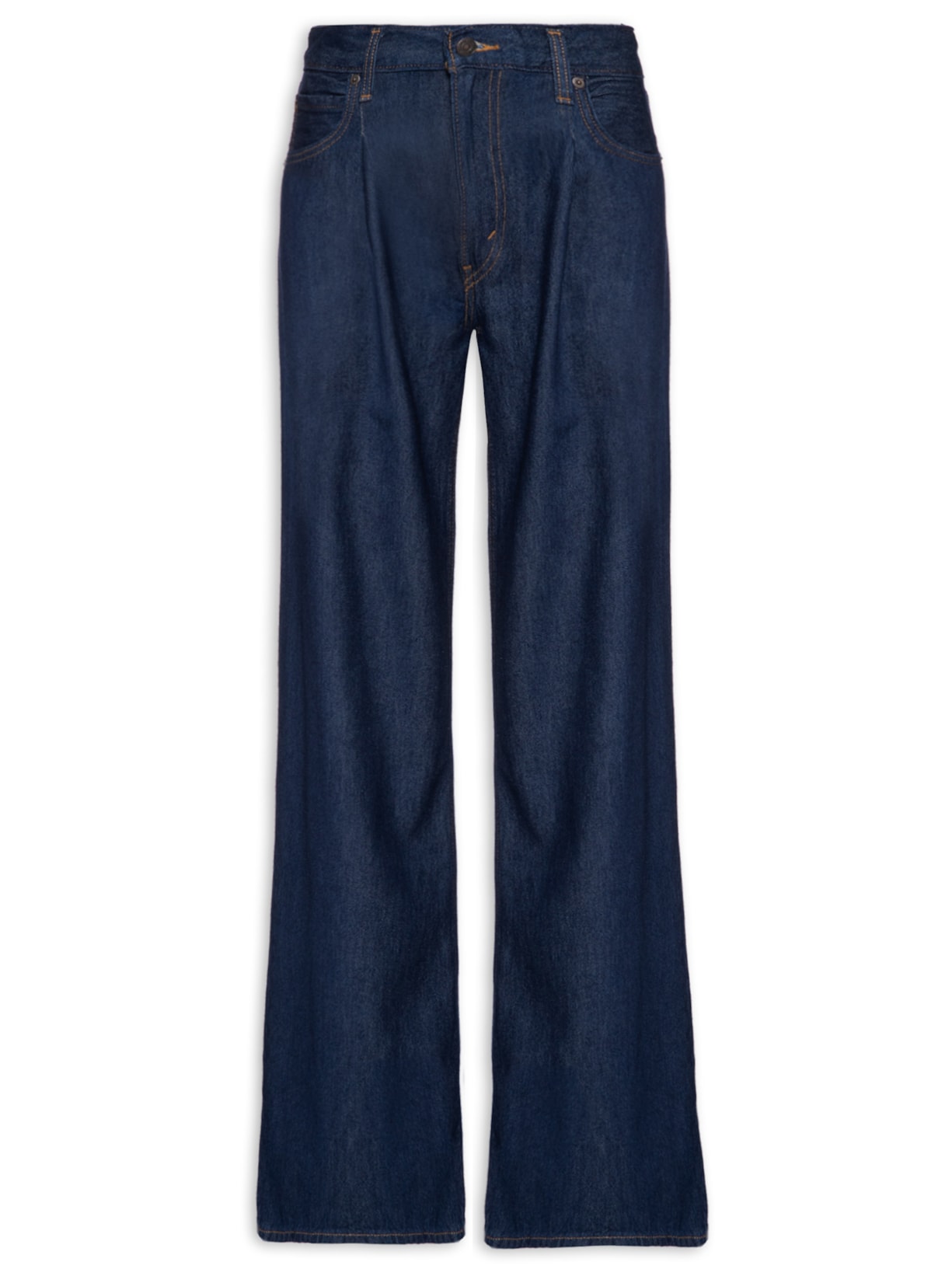 Calça Feminina Baggy Dad Wide Leg - Azul