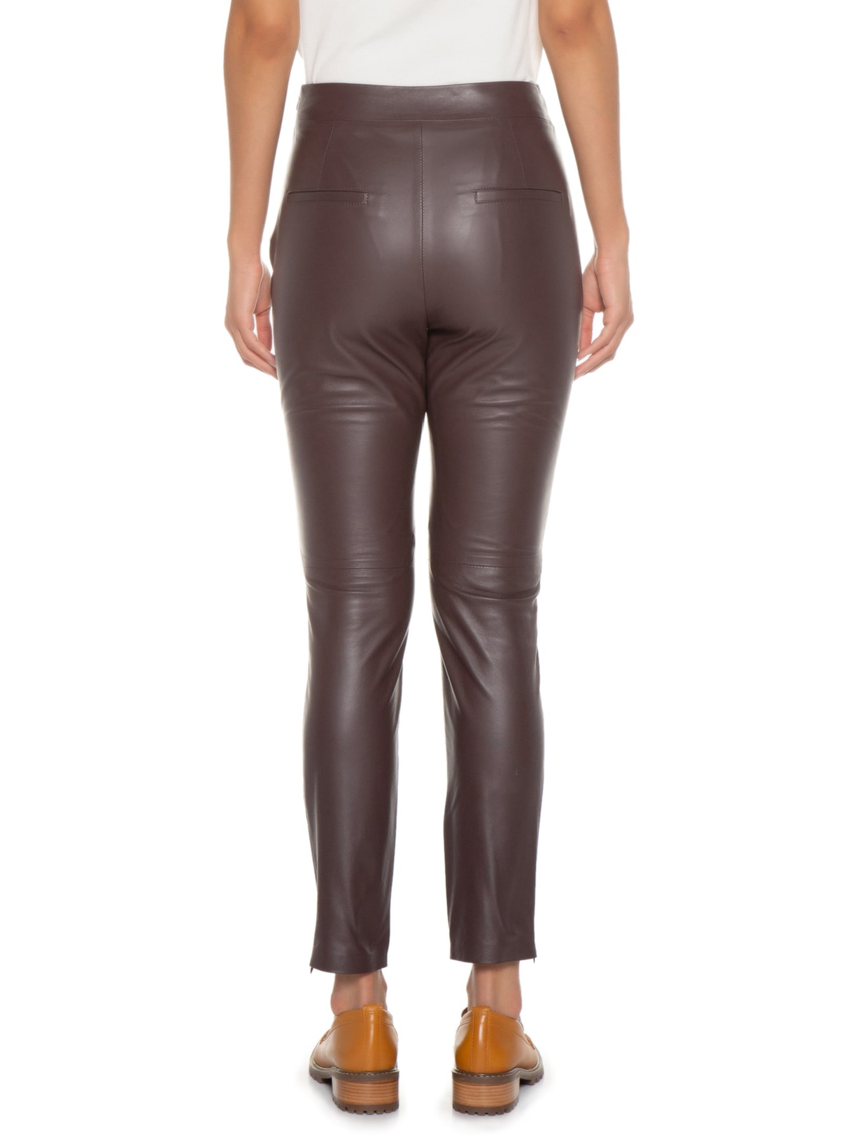 Calça Feminina Baise Marrom Carol Bassi + Maria Rudge