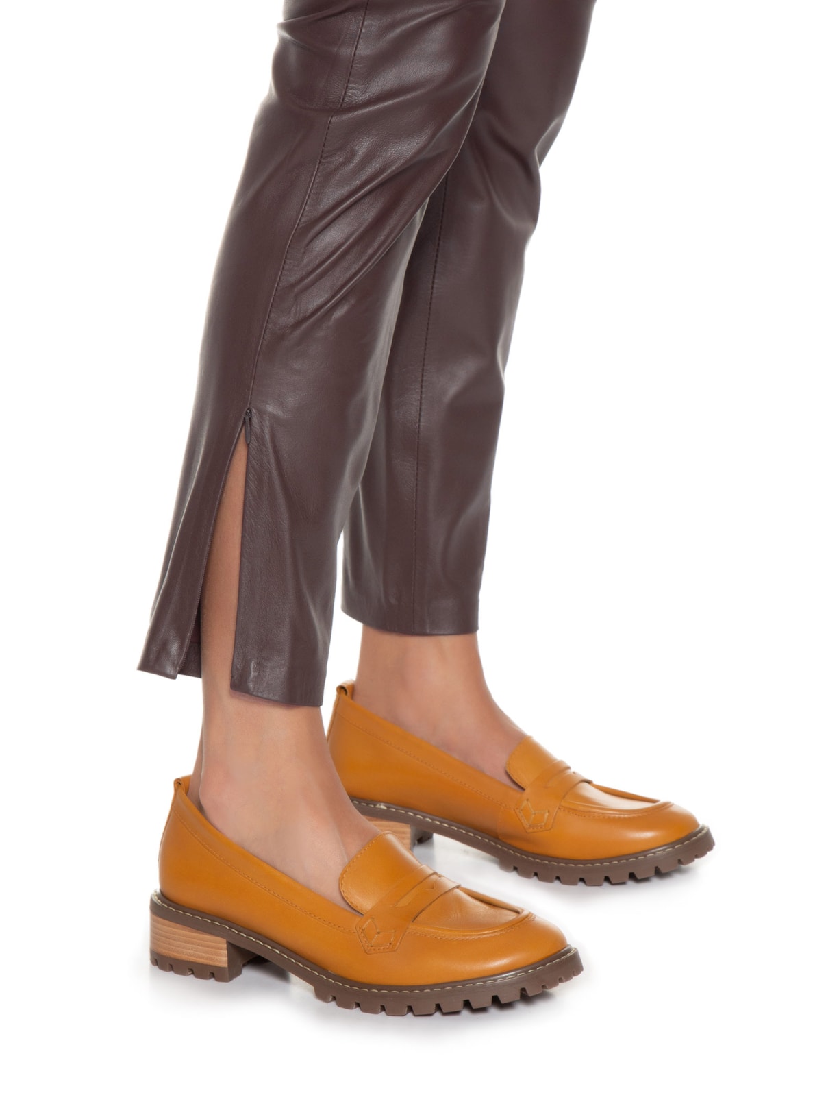 Calça Feminina Baise Marrom Carol Bassi + Maria Rudge