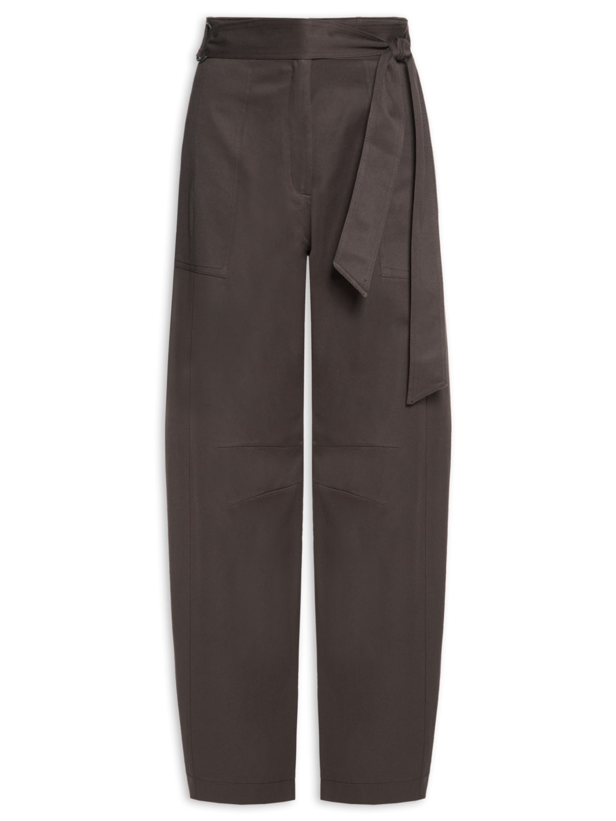 Calça Feminina Ballon Amarração - Marrom