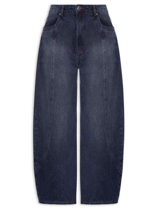 Calça Feminina Ballon Dark Blue - Azul
