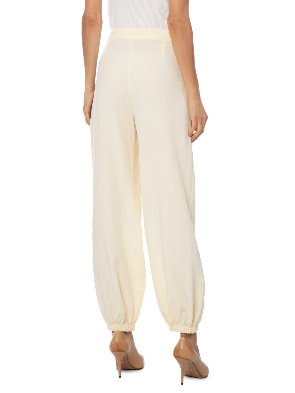 Calça Feminina Balloon Amarelo '2Essential