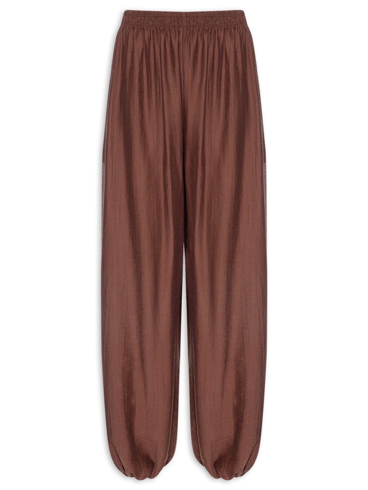 Calça Feminina Balloon - Marrom