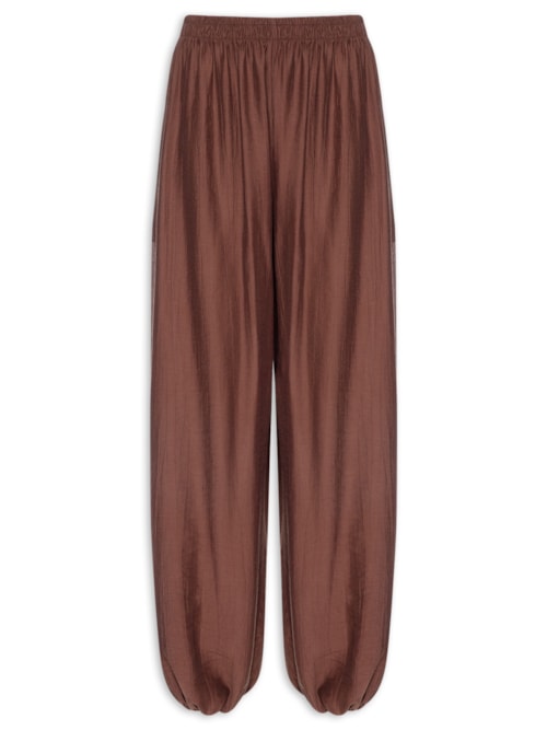 Calça Feminina Balloon - Marrom
