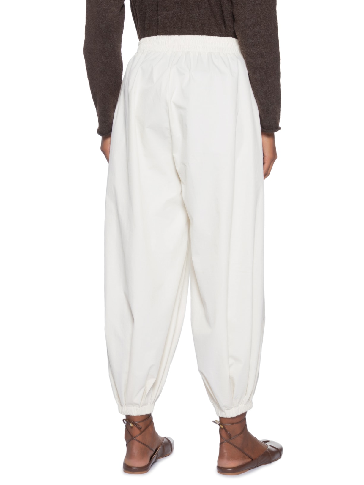 Calça Feminina  Balloon Off White Market 33