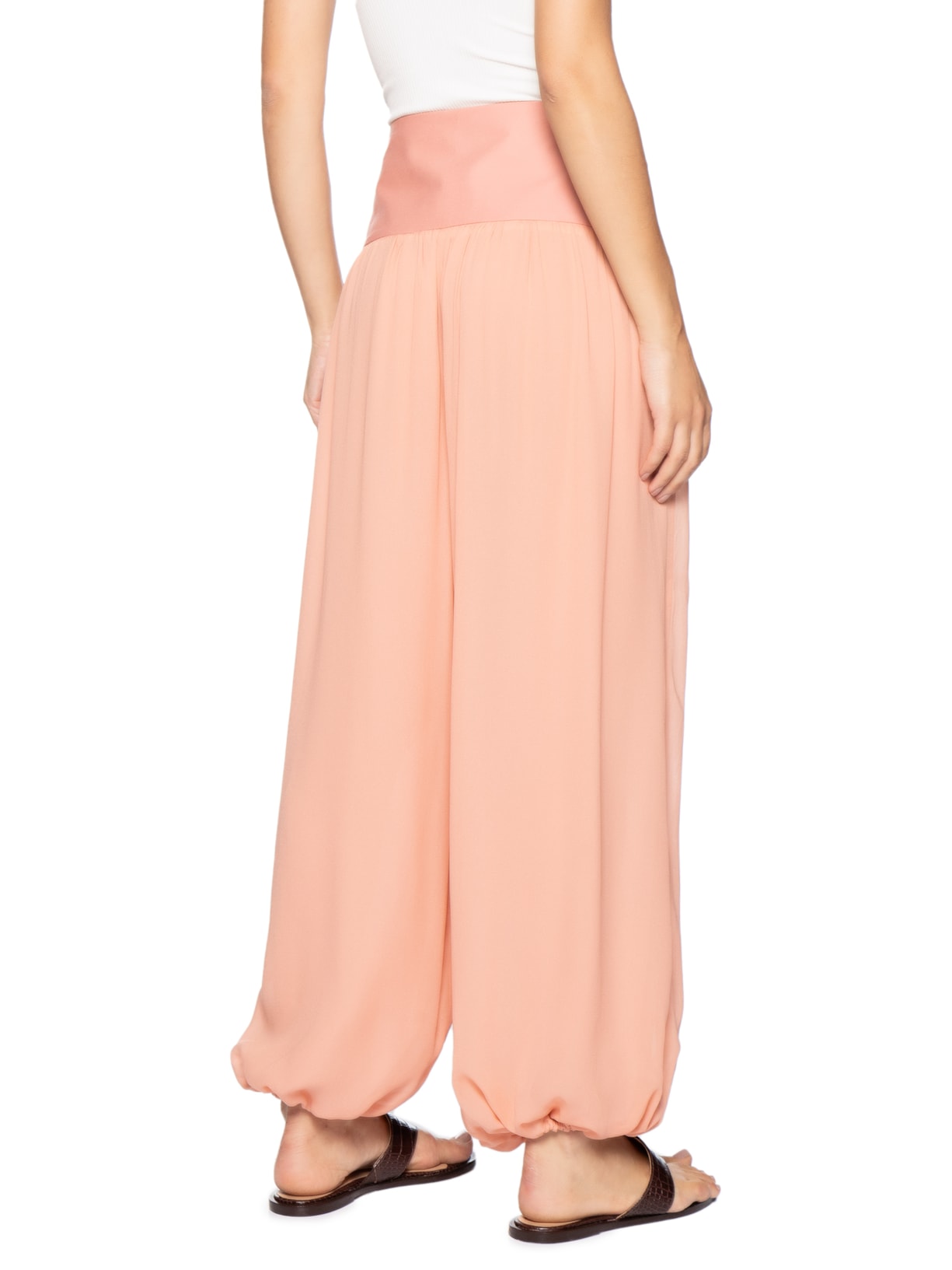 Calça Feminina Balloon Pala Rosa Animale Jeans