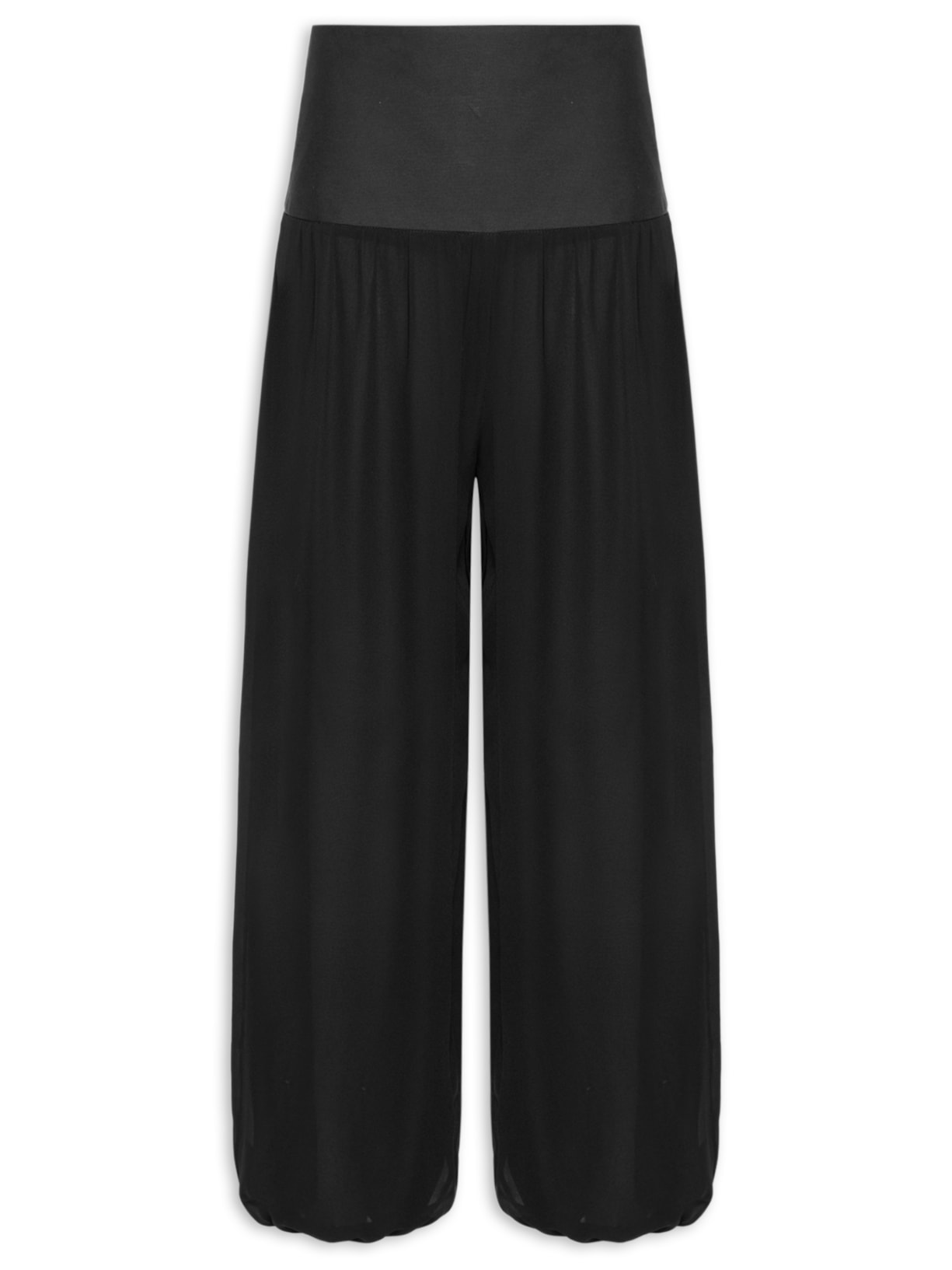 Calça Feminina Balloon Pala – Preto Animale Jeans