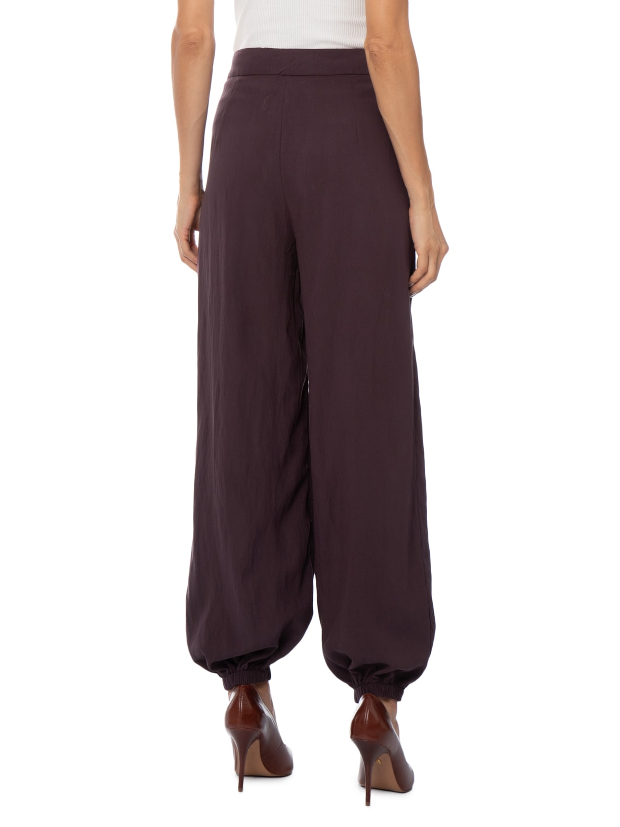 Calça Feminina Balloon Roxo '2Essential