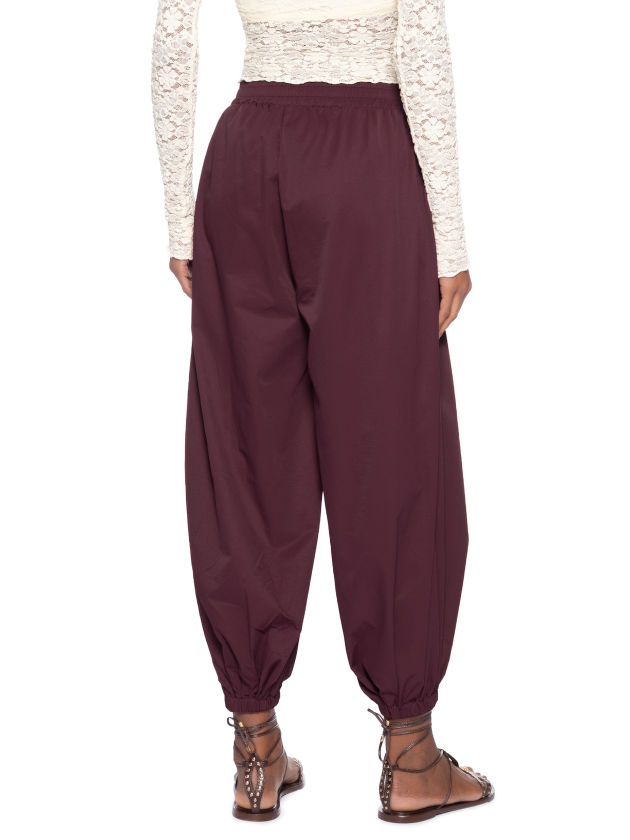 Calça Feminina  Balloon Vermelho Market 33