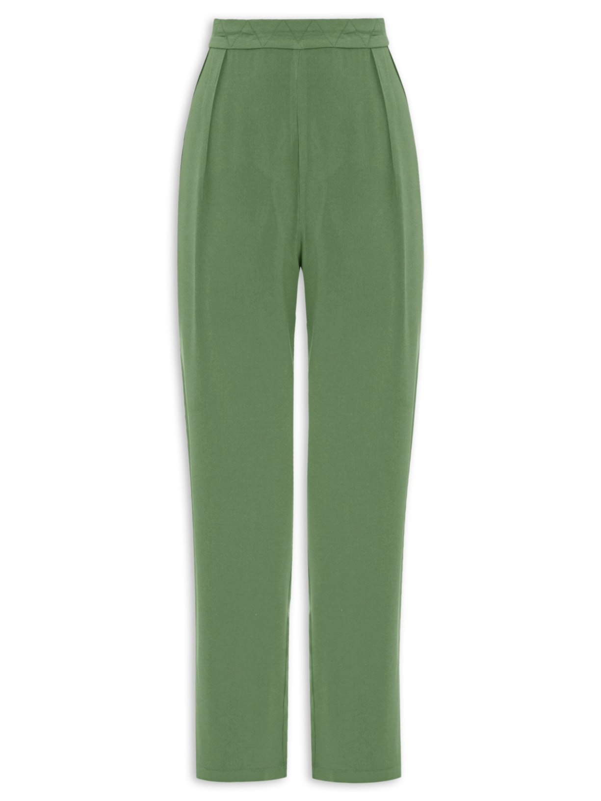 Calça Feminina Baloon Cintura Alta - Verde