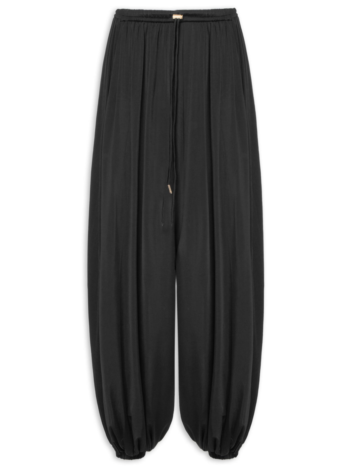 Calça Feminina Baloon Jersey Preto Animale