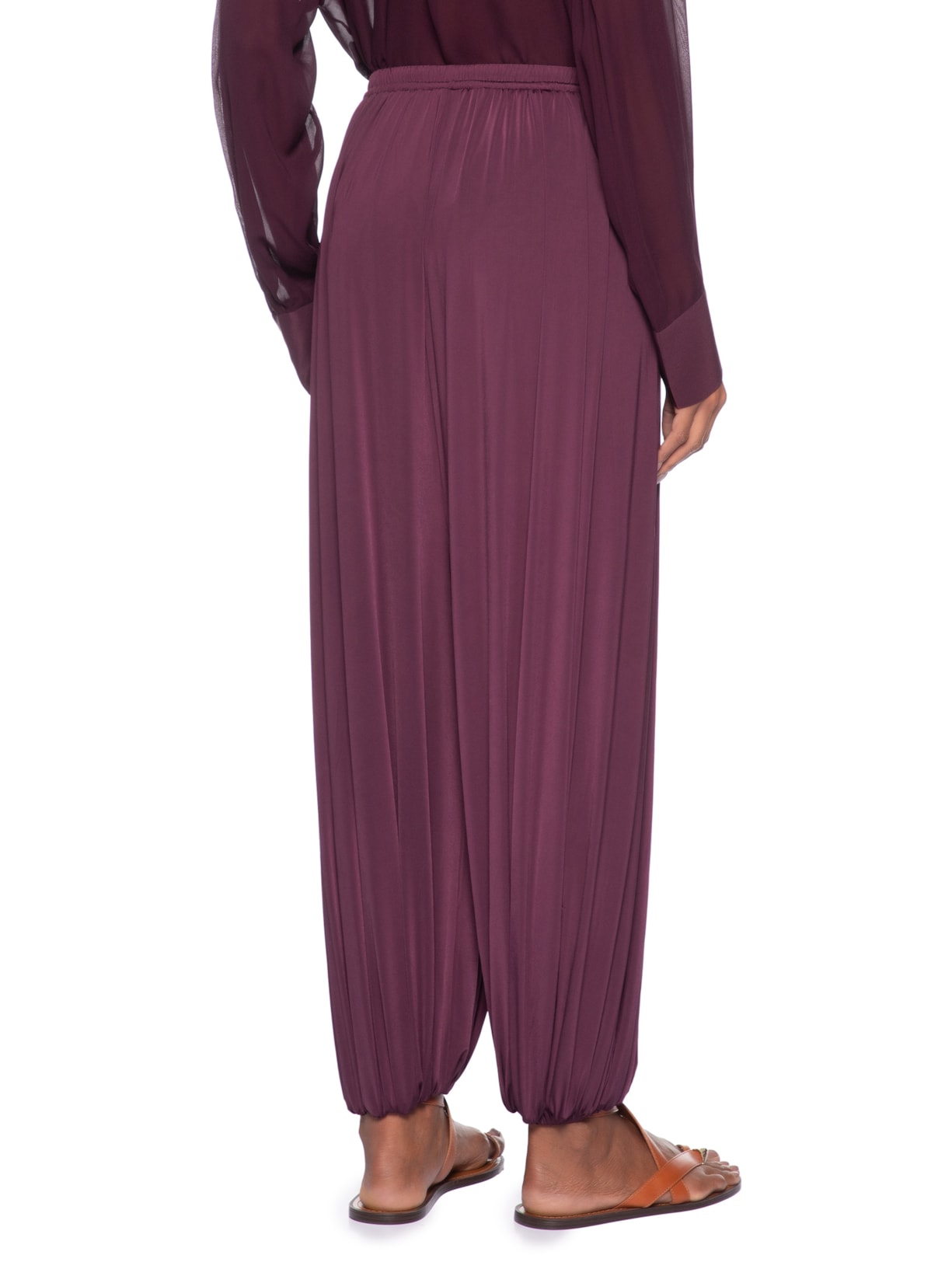Calça Feminina Baloon Jersey Roxo Animale