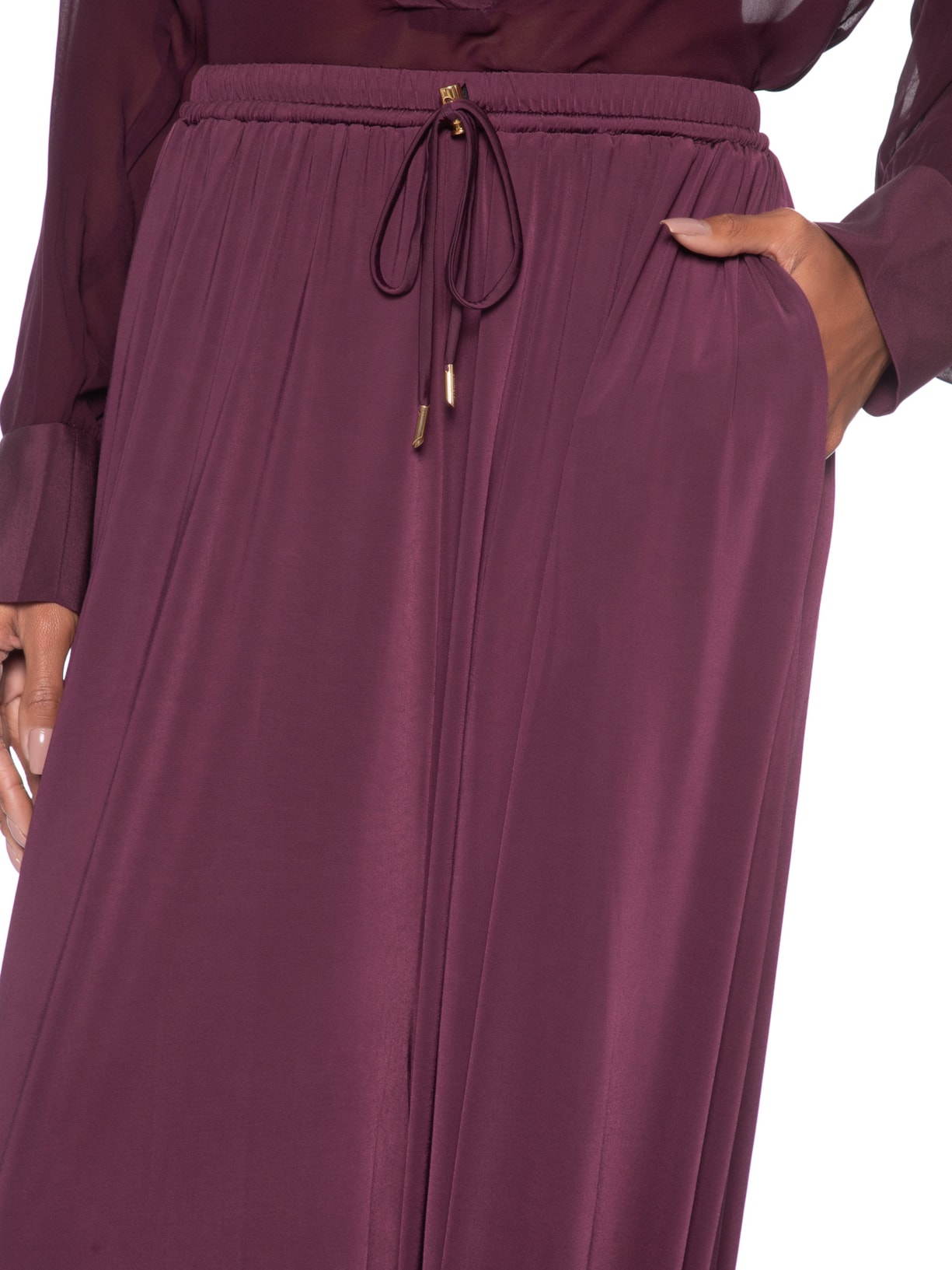 Calça Feminina Baloon Jersey Roxo Animale