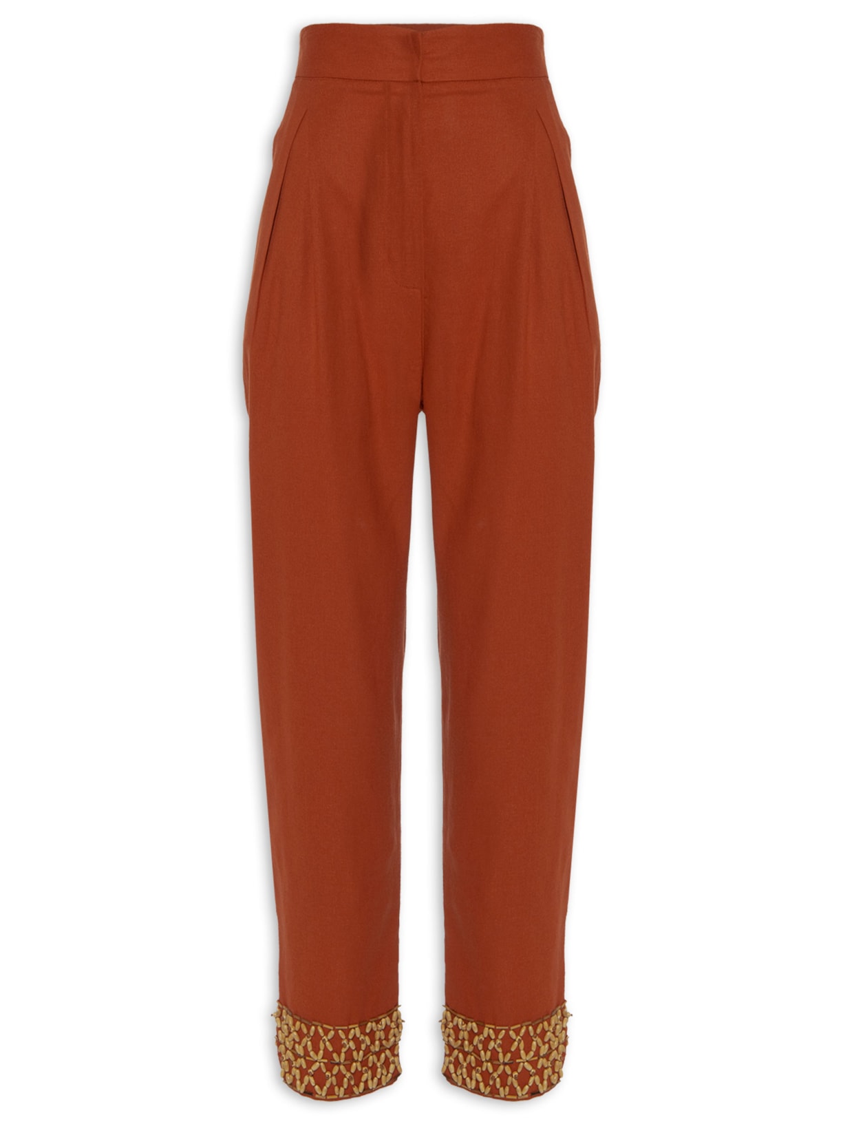 Calça Feminina Bambuzinhos - Vermelho