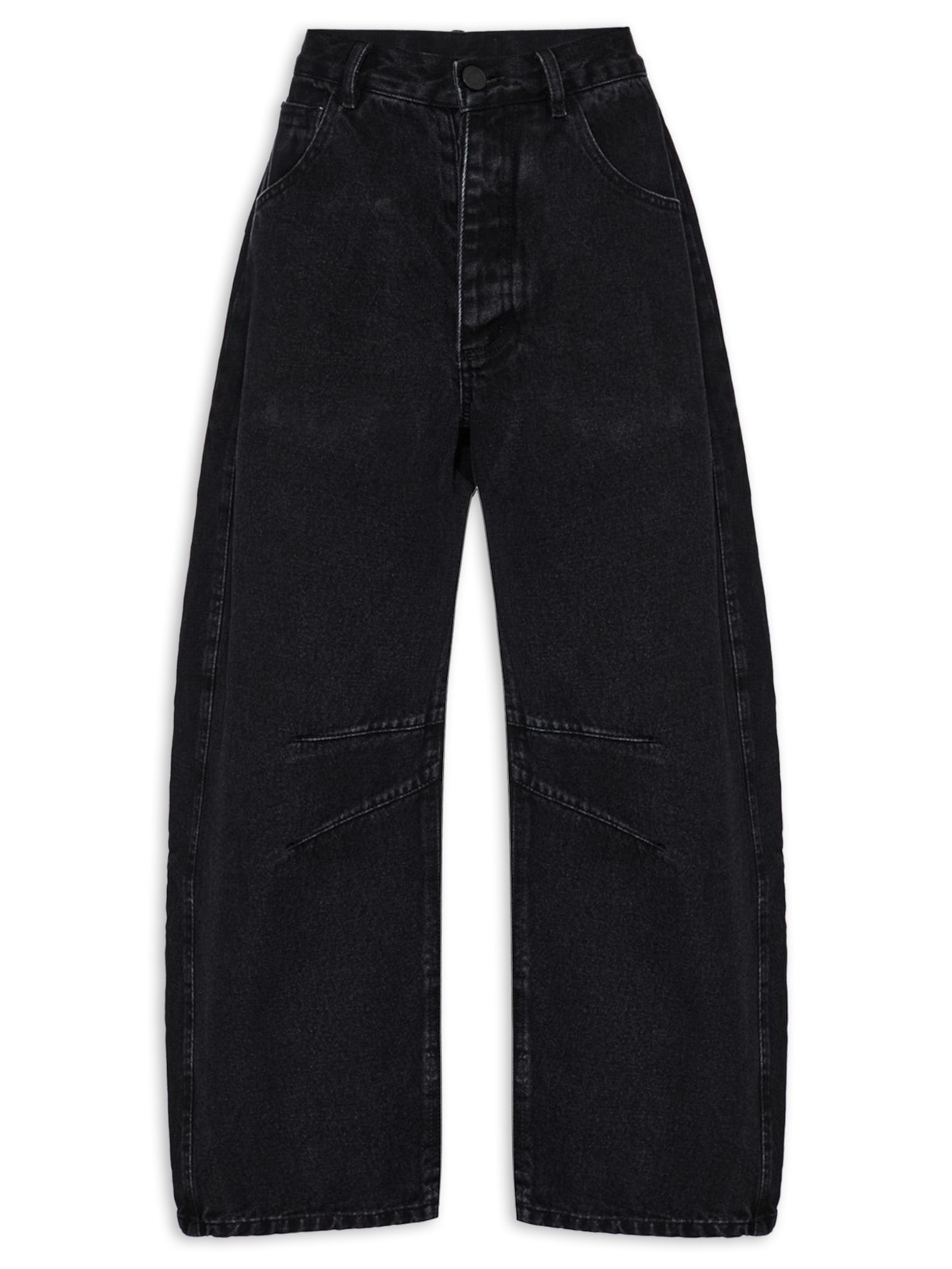 Calça Feminina Barrel Flavia I26 - Preto