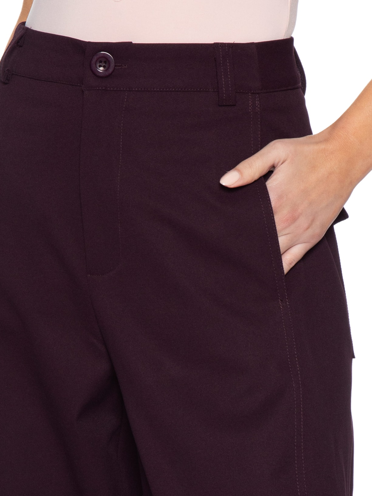 Calça Feminina Barrel Roxo '2Essential