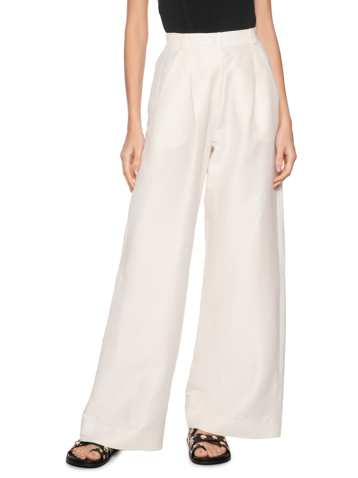 Calça Feminina Básica Branco Animale