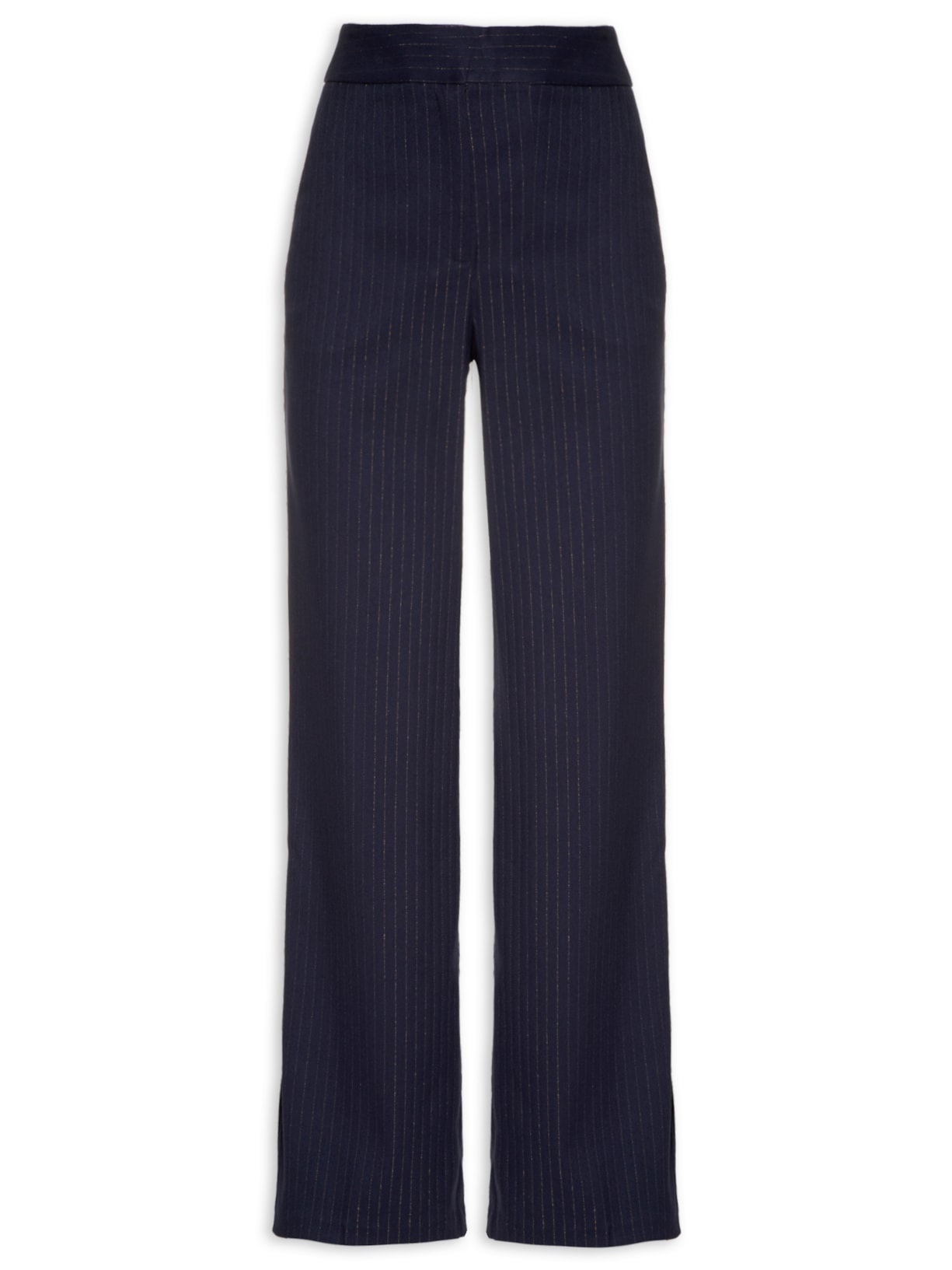 Calça Feminina Beatriz Pantalona Azul Le Lis