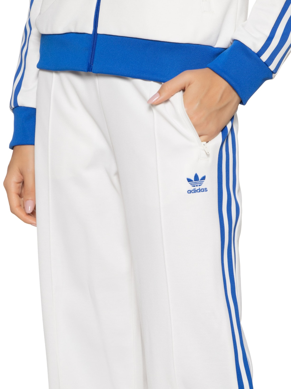 Calça Feminina Beckenbauer Branco Adidas Originals