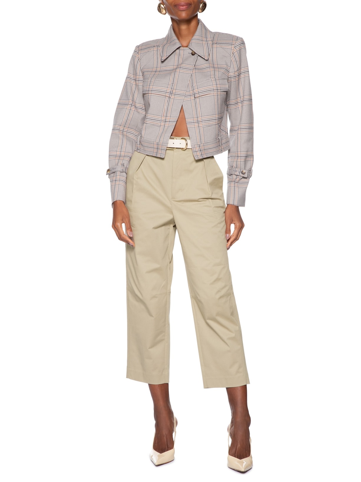 Calça Feminina  Bege Animale
