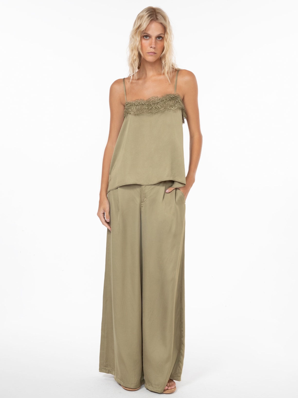 Calça Feminina Bela Verde Triya