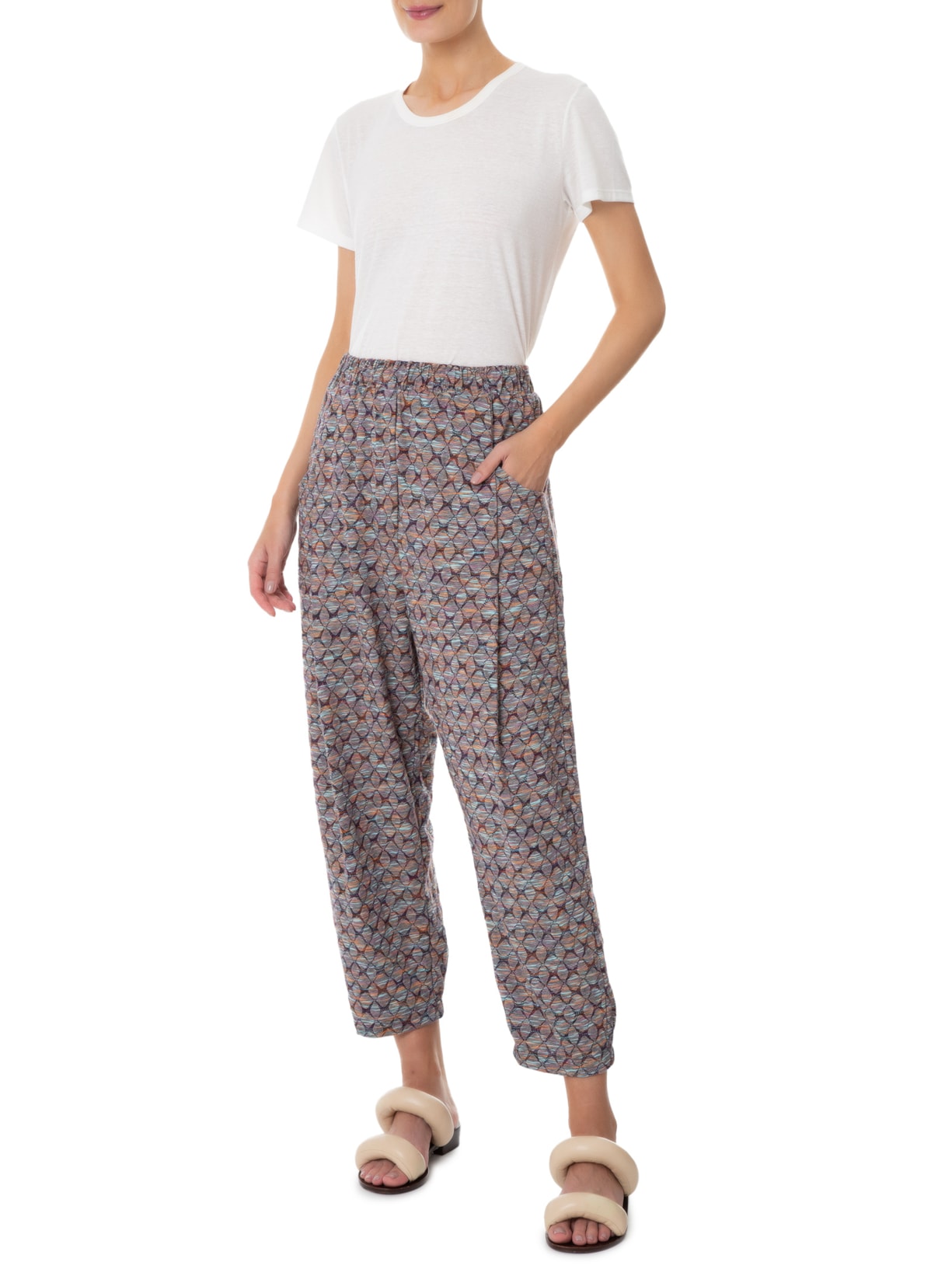 Calça Feminina Bisavós Azul A.niemeyer