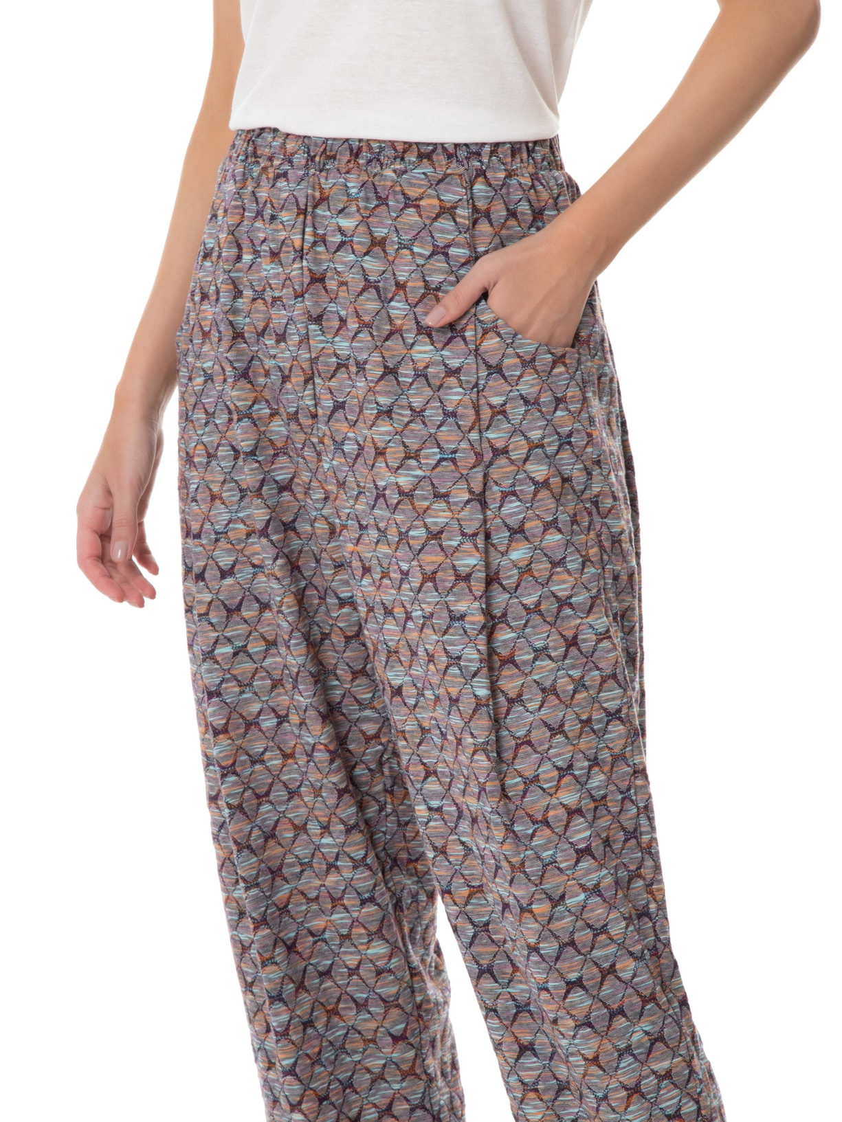 Calça Feminina Bisavós Azul A.niemeyer