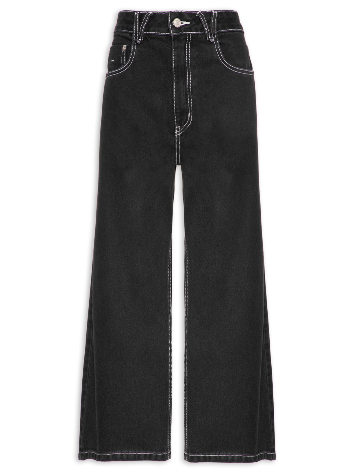 Calça Feminina Black Denim Gaya - Preto