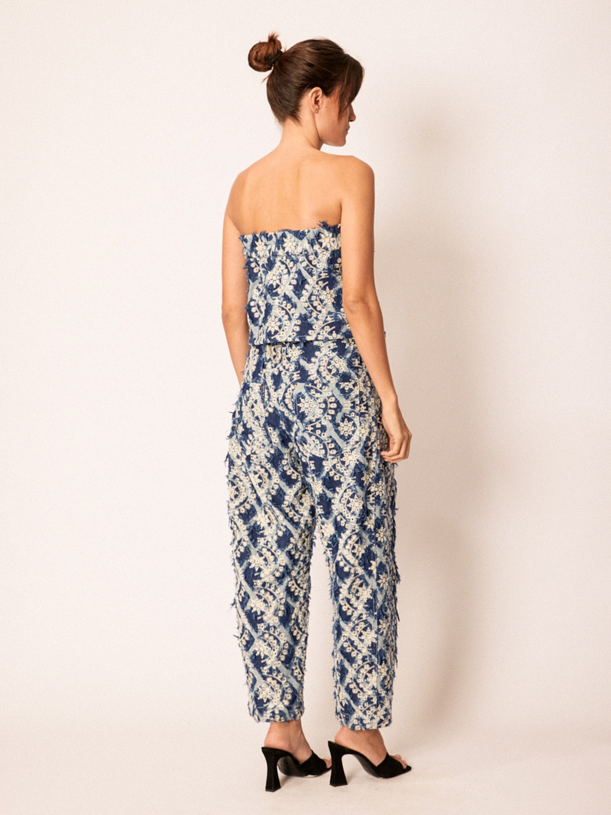 Calça Feminina Bloom Azul Mixed