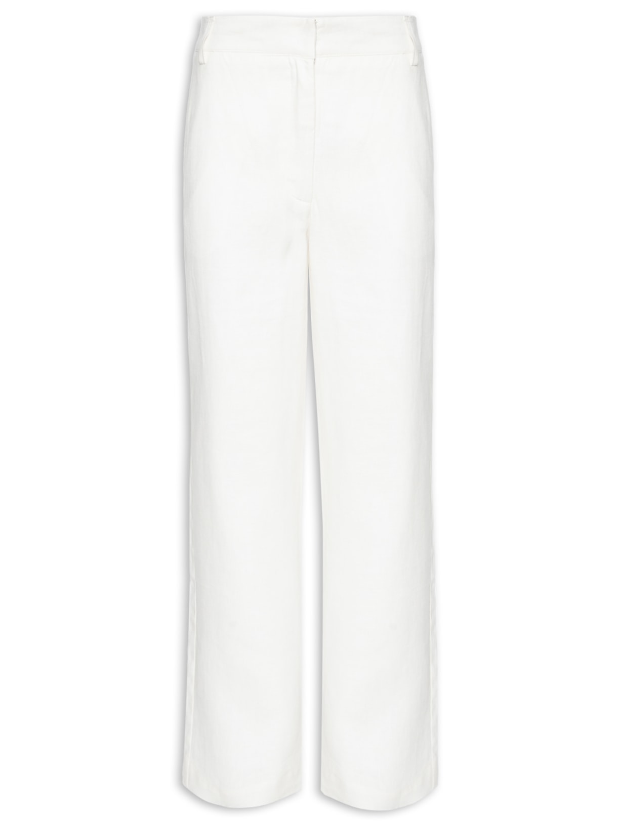 Calça Feminina Bolso Lateral - Branco