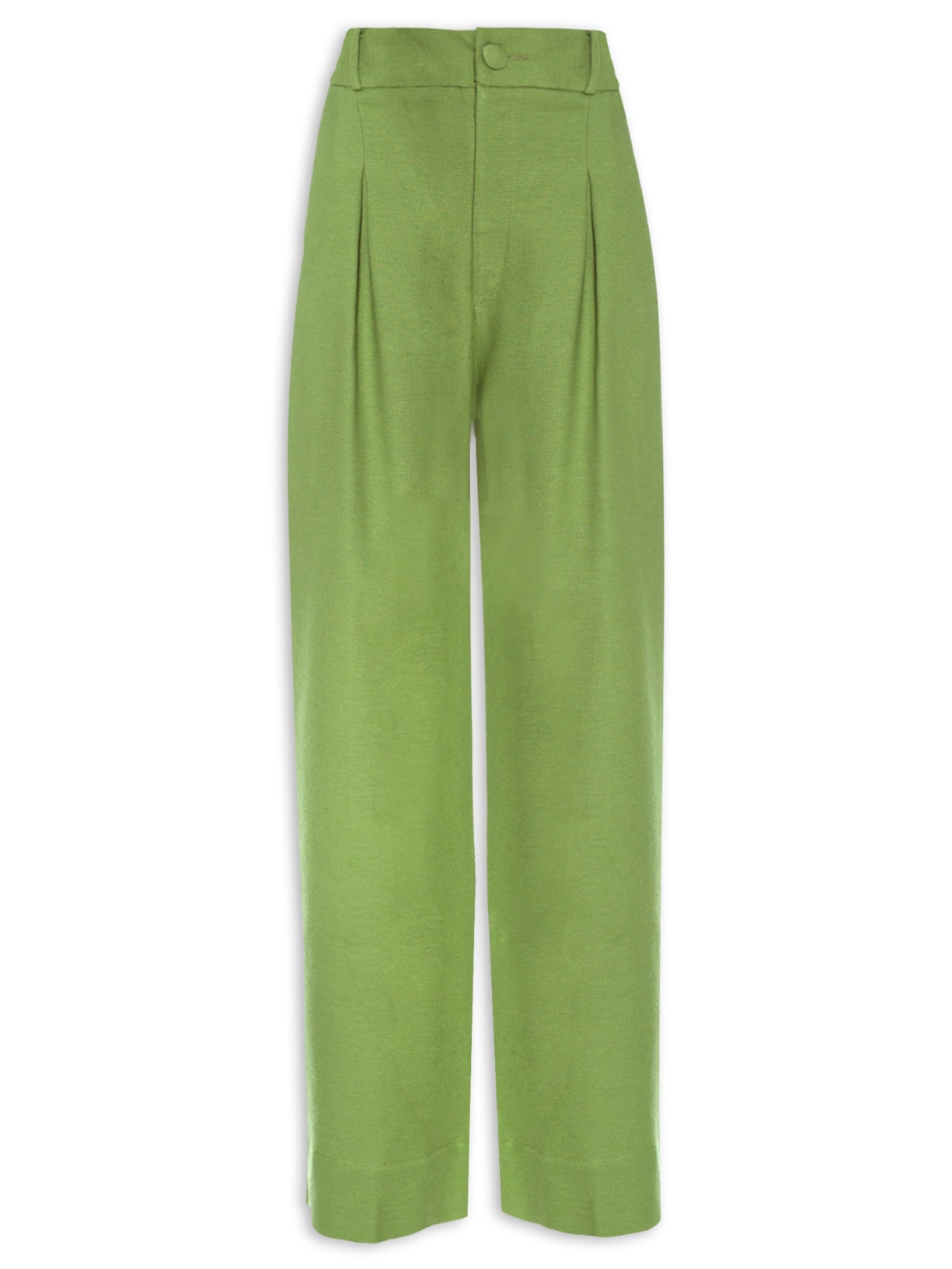 Calça Feminina Bolsos Laterais - Verde