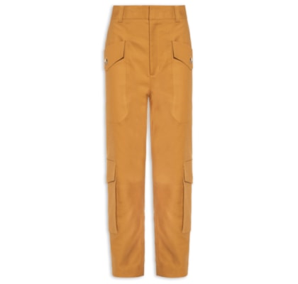 Calça Feminina Bolsos – Bege