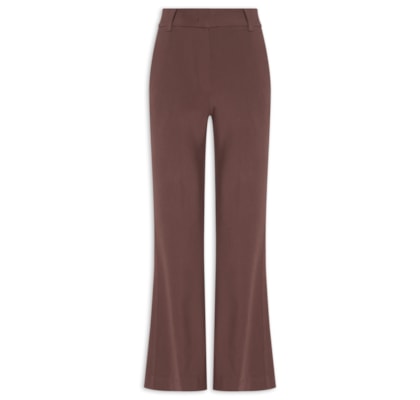 Calça Feminina Boot Cut Boyage - Marrom