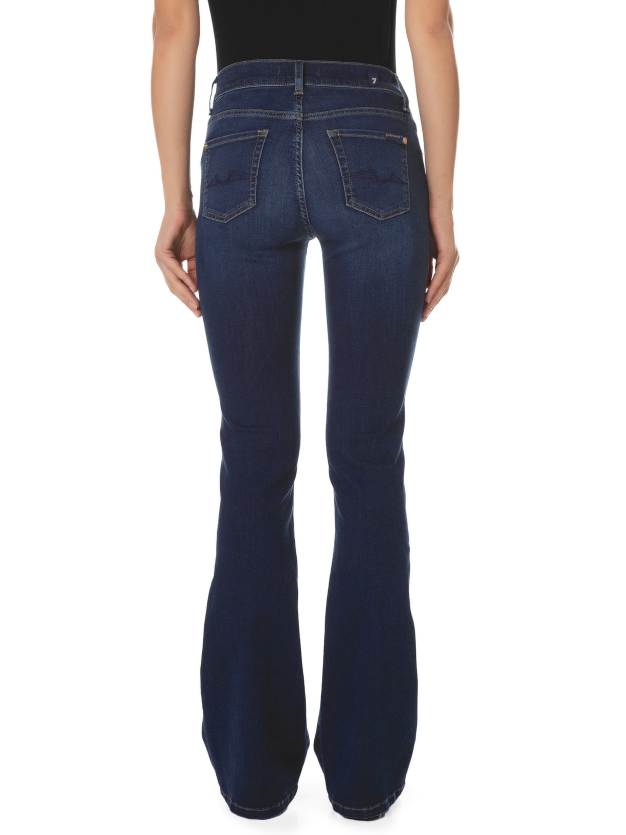 Calça Feminina Bootcut Bair Eco Rinsed Azul 7 For All Mankind