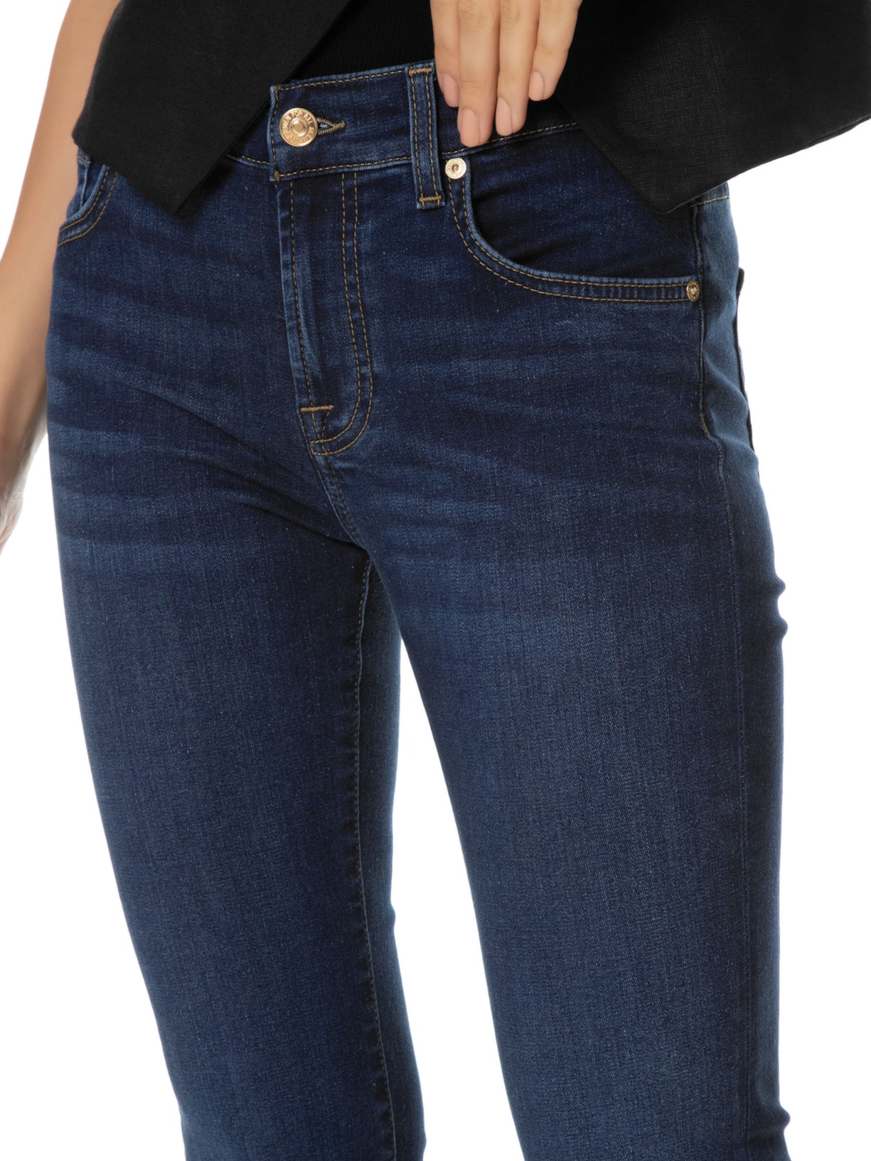 Calça Feminina Bootcut Bair Eco Rinsed Azul 7 For All Mankind