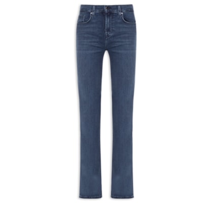 Calça Feminina Bootcut Park Avenue - Azul