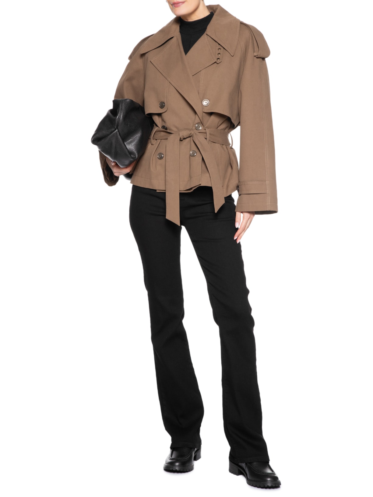 Calça Feminina Bootcut Preto Tommy Hilfiger