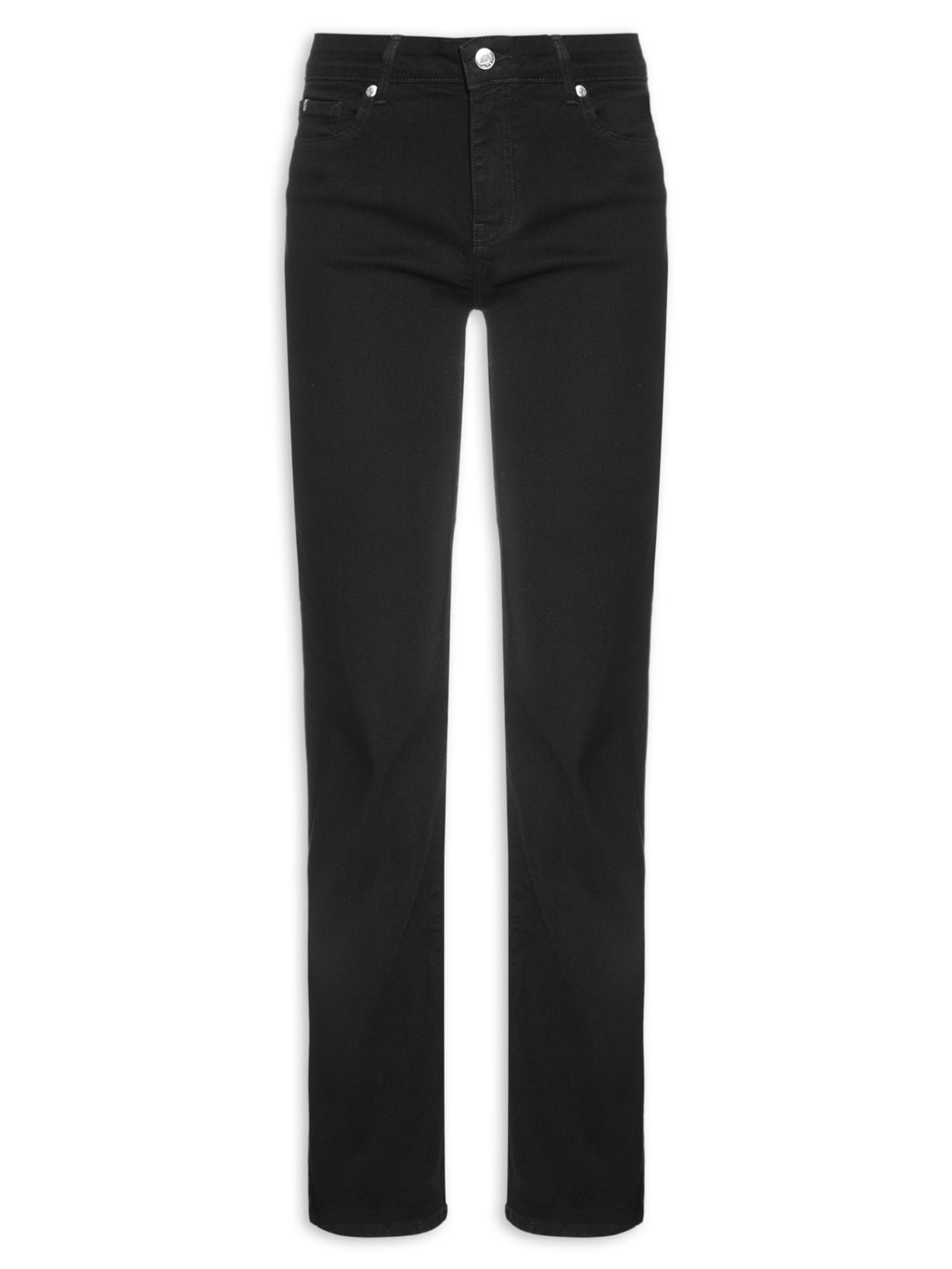 Calça Feminina Bootcut Preto Tommy Hilfiger