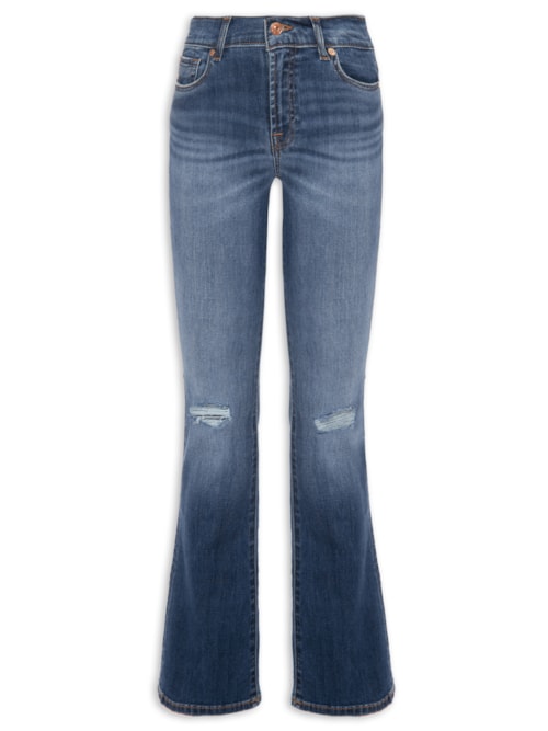 Calça Feminina Bootcut Tailorless Matter Of Time - Azul