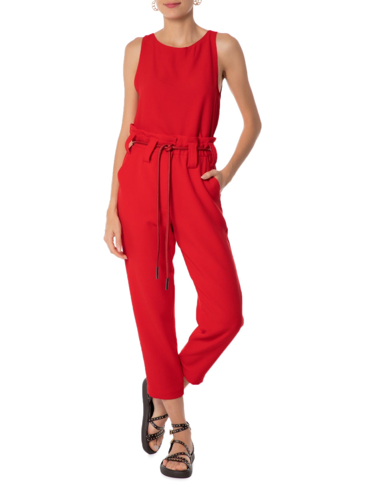 Calça Feminina Bread I23 Vermelho Mixed