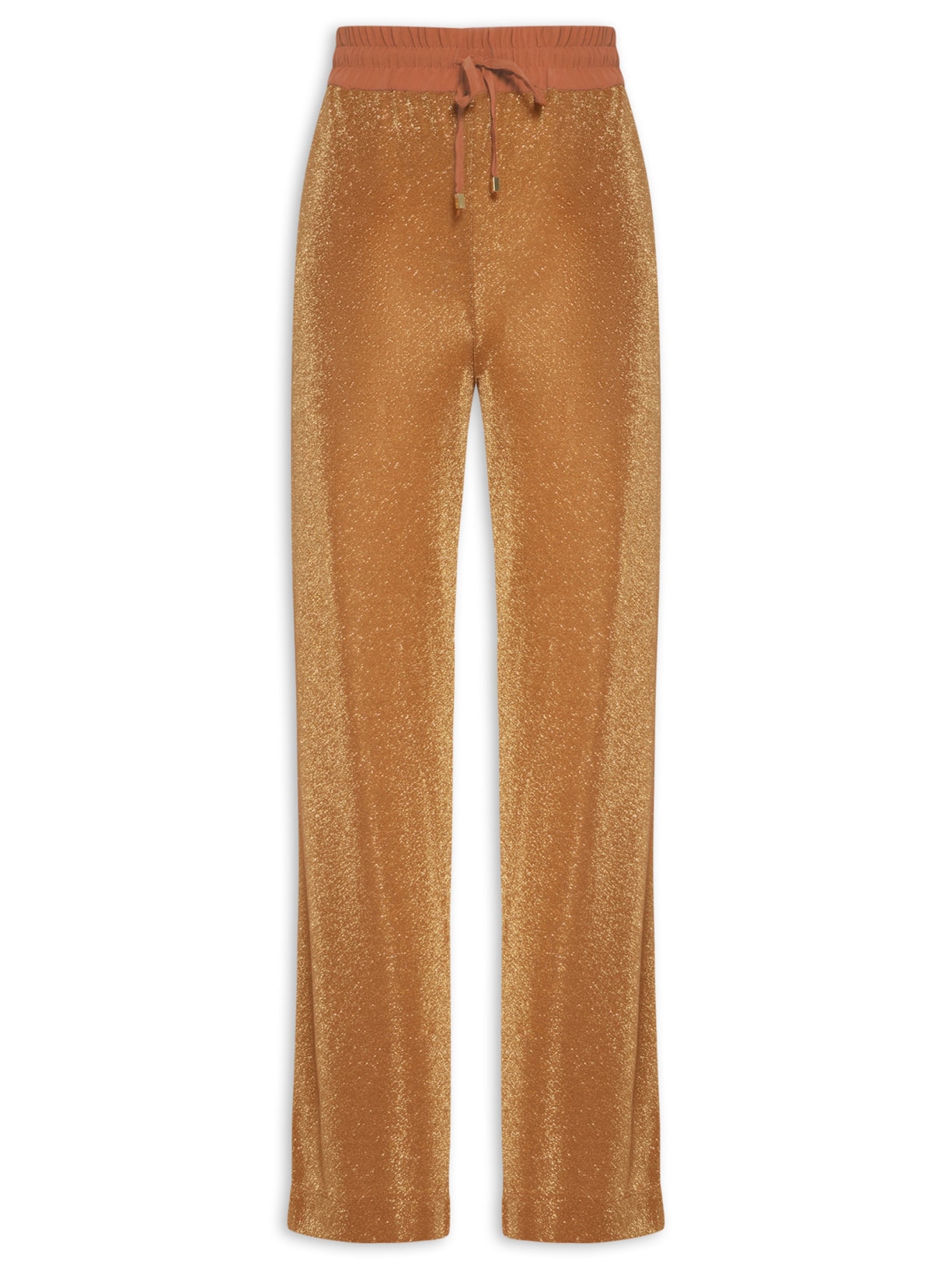 Calça Feminina Brilho - Marrom