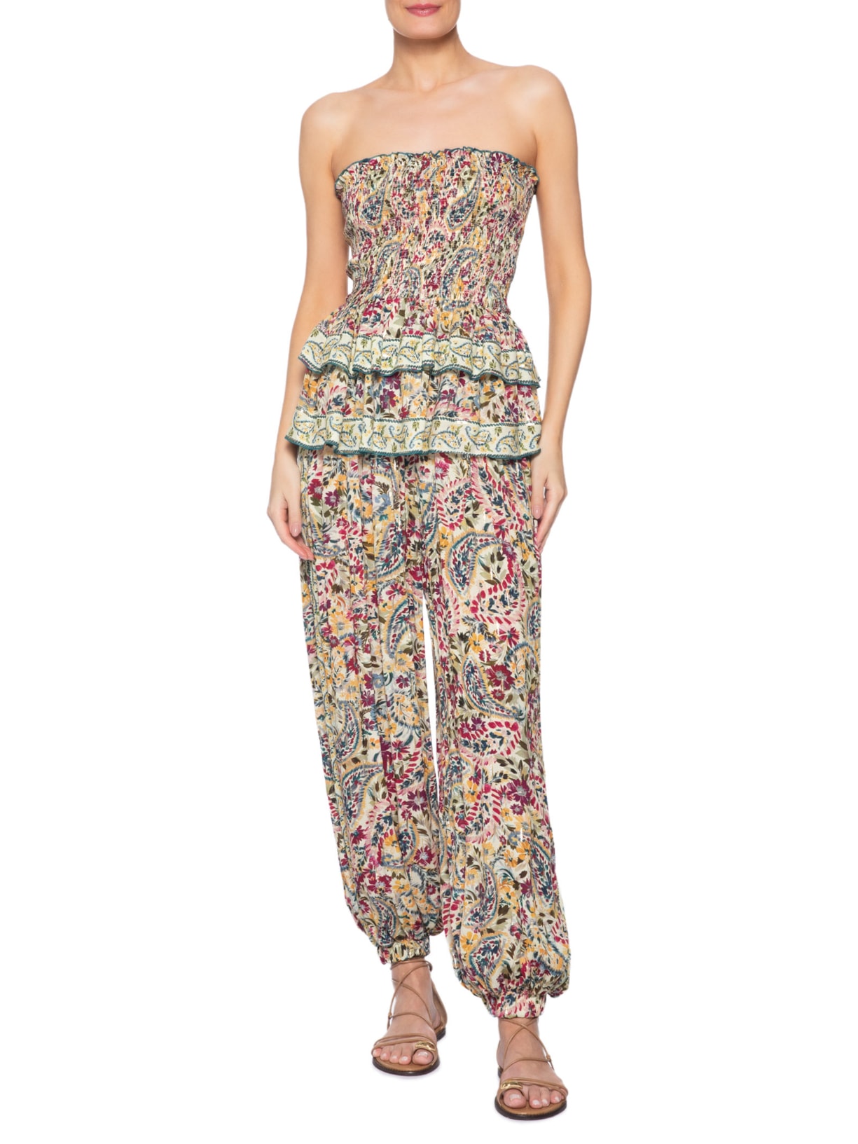 Calça Feminina Brisa de Flor Amarelo Farm