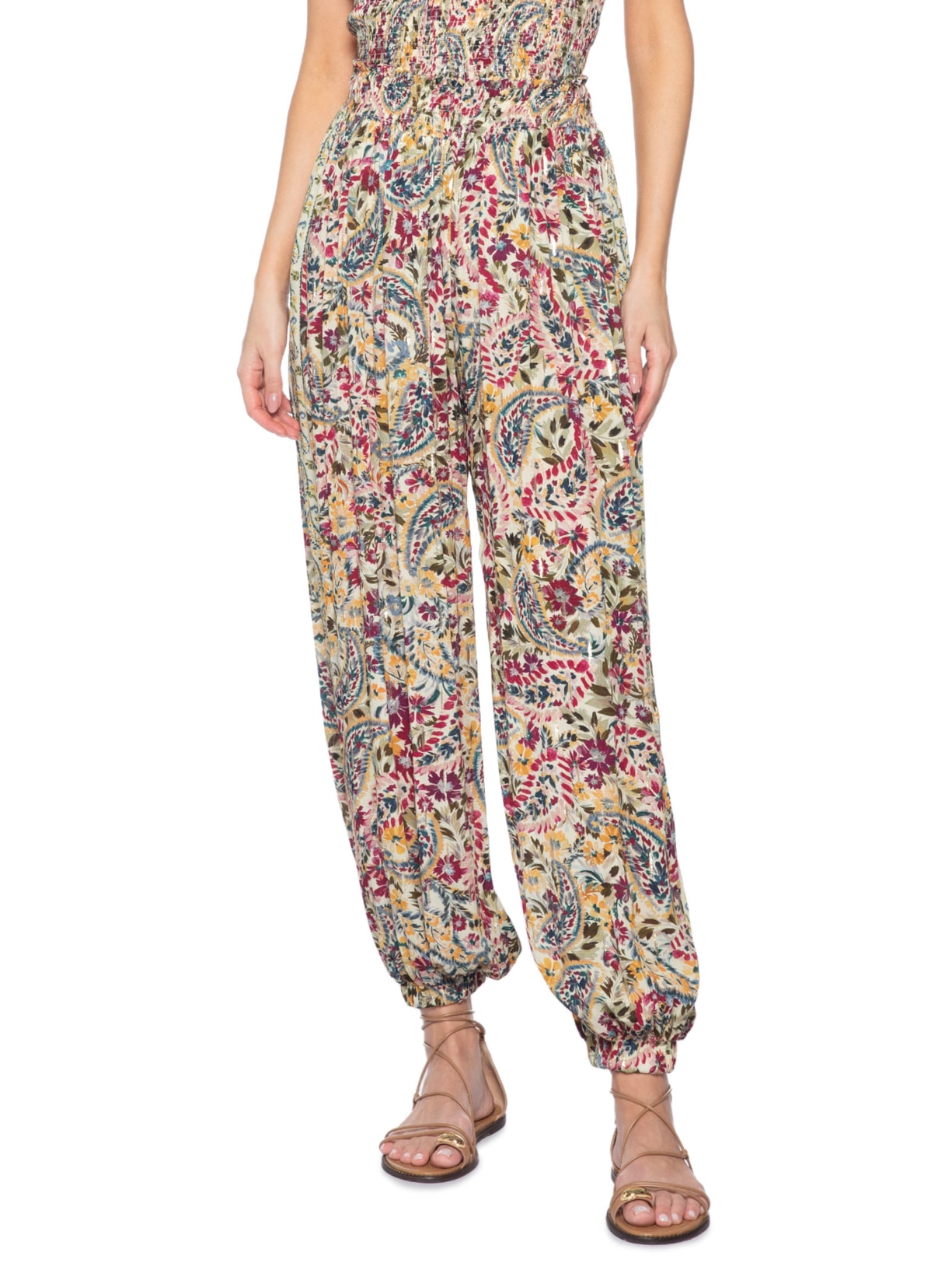 Calça Feminina Brisa de Flor Amarelo Farm